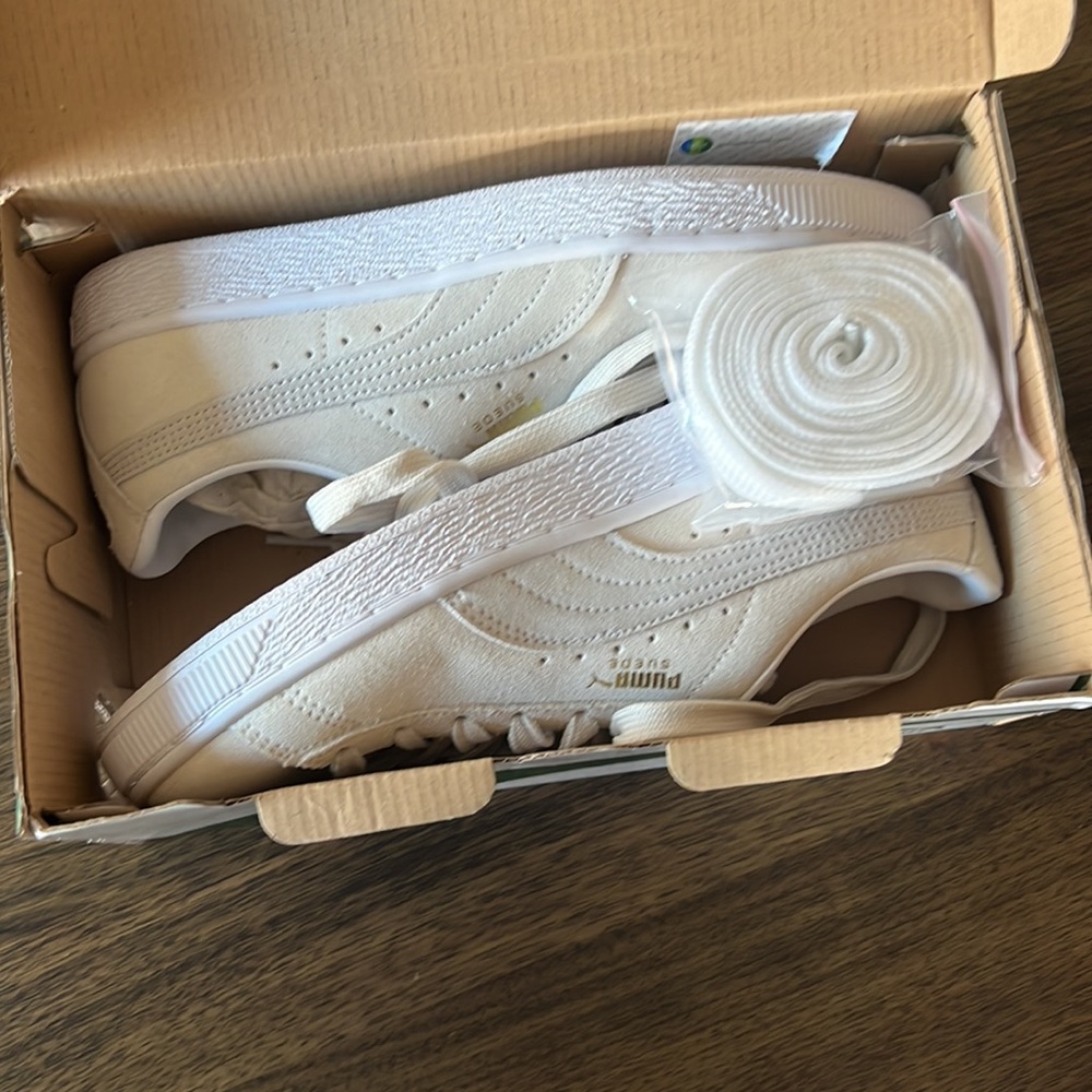 Brand New White Pumas